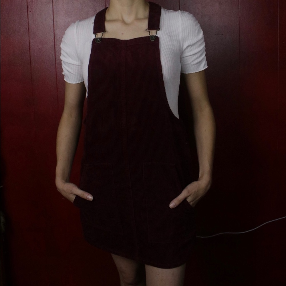 Arizona Jean Company Corduroy Overall Dress